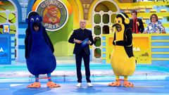 Ramn Garca, entre los concursantes de Celanova ?azul? y Huelma ?amarillo?