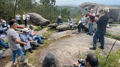 No acto conmemorativo da ruta hobo tam�n gaiteiros 