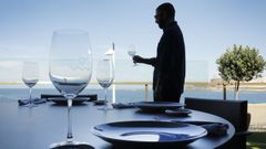 Vistas desde el restaurante Oce�nico de A Coru�a