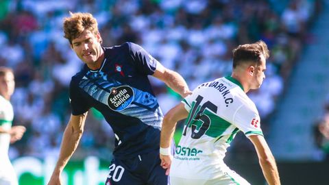 �lvaro N��ez, que jug� con el Elche en la primera vuelta ante el Celta, se reencuentra con su exequipo.