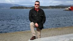 Jos� Luis Villanueva, patr�n mayor de Carril, en una foto del 2017