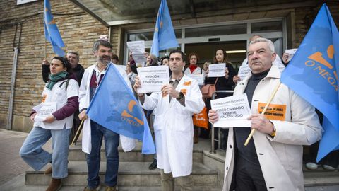 Huelga de primaria la pasada semana en el Virxe Peregrina de Pontevedra