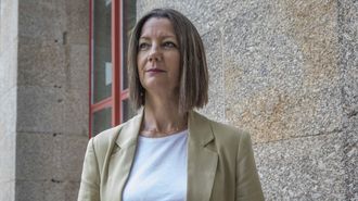 A secretaria de organizaci�n do PSdeG e exalcaldesa de Lugo, Lara M�ndez.