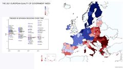 Calidad de los gobiernos regionales europeos 2021