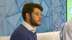 El ya ex secretario de Nuevas Generaciones del PP Carlo Angrisano.