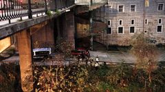 Zona del Barba�a donde cay� Mari�n