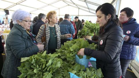 Feira do Grelo de As Pontes, en la ltima edicin antes de la pandemia.