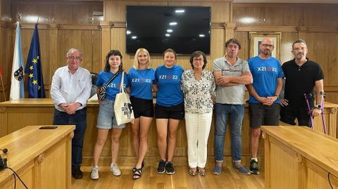 Despedida en Xinzo de los voluntarios del Camino de Santiago