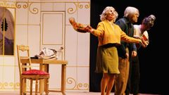 Un momento de la representaci�n