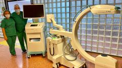 Los nuevos equipos radioquir�rgicos del Hospital Montecelo, en Pontevedra, conllevan una inversi�n de m�s de 180.000 euros
