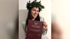 La italiana B�rbara Biagioli con su tesis sobre la llingua asturiana