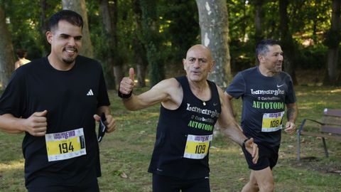 Leiro celebra 41 historias de su carrera popular.La zona de O Salgueiral fue el eje de la clsica de O Ribeiro