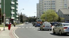 La avenida de Castelao de Caranza, en una imagen de archivo