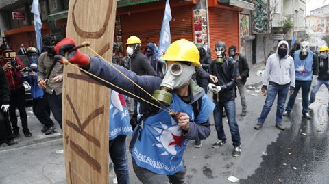Violencia en Estambul por el 1 de mayo