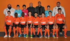 La plantilla naranja compite en la Liga Auton�mica. 