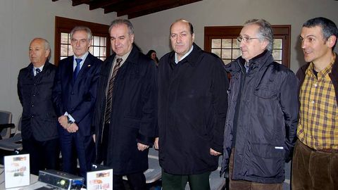 Un momento de la inauguracin del centro