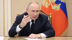 El presidente de la Federaci�n Rusa, Vladimir Putin, en Mosc�