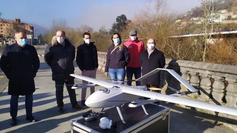 Uno de los drones que utilizar� el SEPA