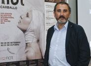 Alberto Sueiro, presidente de Tel�n e Aparte, durante a presentaci�n do FIOT. 