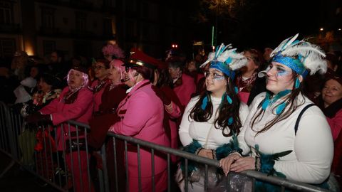 Entronizaci�n del dios Momo en A Coru�a