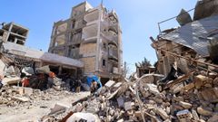 Edificios destruidos en la cuarta ciudad de Ir�n