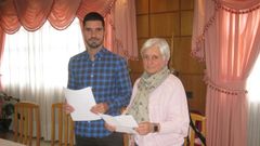 Modesto Renda (Vilalba Aberta) y Elba Veleiro, (PSOE) firmaron el pacto de gobierno el 13 de junio del a�o pasado