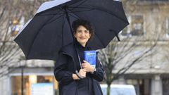 La cineasta gallega Olga Osorio, en A Coru�a.