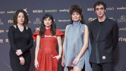 El equipo del cortometraje 'El cuento de una noche de verano' 