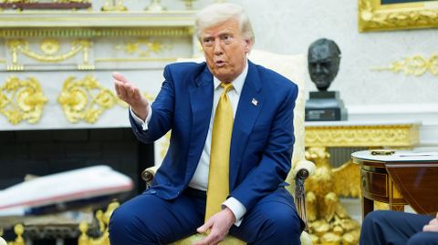 El presidente de Estados Unidos, Donald Trump
