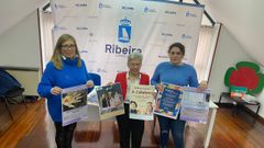 Loli Crujeiras, Cruz Rivadulla y Ant�a Alberte