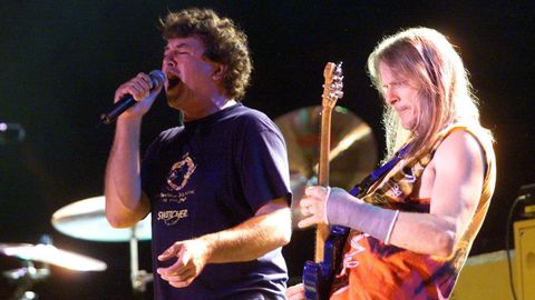 Deep Purple en Castrelos durante su actuaci&oacute;n en el a&ntilde;o 2000