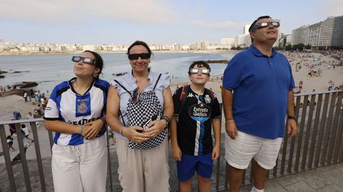 Ambiente previo al eclipse