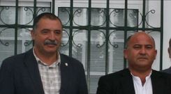 El alcalde de Oleios, �ngel Garcia Seoane, y Jos� Antonio Santiso, presidente del Consorcio y regidor de Abegondo