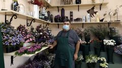 Fernando Quelle regenta la Floristeria Alecr�n