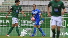 Diego Rivas, en su etapa como portero del Racing