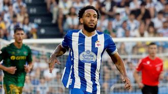 Aubameyang, en un partido de esta temporada