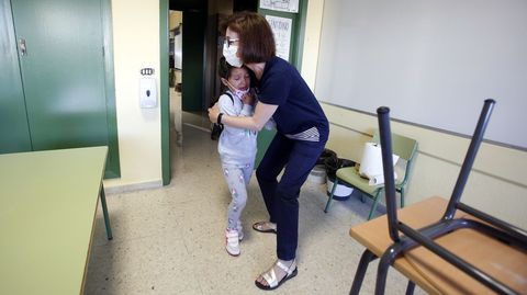 Vuelta al cole en el colegio de Barcelos