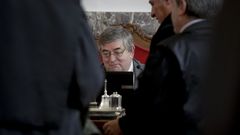 Juan Luis P�a, el d�a que se ley� la sentencia del Prestige, cuando se cumpl�an diez a�os del naufragio del buque