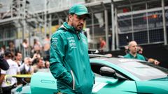 Fernando Alonso.Fernando Alonso, piloto de Aston Martin
