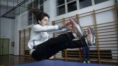 As� entrena Alba Cuns