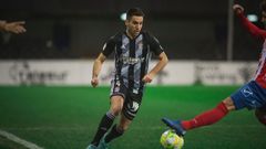 Diegui Johannesson, en un partido con el Cartagena