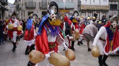Las pantallas hicieron estallar la fiesta en A Limia