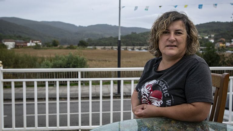 Ana María Pedrosa sufrió un ictus hace siete años que le dejó todo el lado derecho paralizado