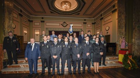 La Policía Nacional celebró su patrón en el Círculo de las Artes