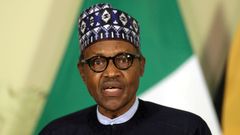 El presidente nigeriano, Muhammadu Buhari