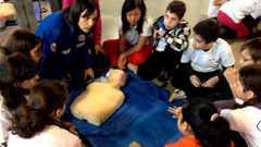 Un curso promociona los primeros auxilios entre 300 ni�os