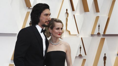 Adam Driver y su esposa Joanne Tucker