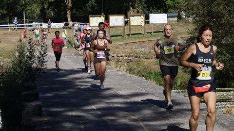 Leiro celebra 41 historias de su carrera popular.La zona de O Salgueiral fue el eje de la clsica de O Ribeiro