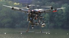 El reto de los estudiantes era dise�ar drones capaces de proyectar l�quidos y recoger herramientas 