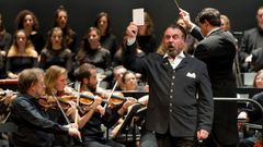 Carlos �lvarez, cantando �Don Carlo� en A Coru�a el a�o pasado